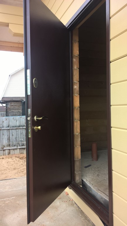 Стальная дверь с двойным стальным листом цена