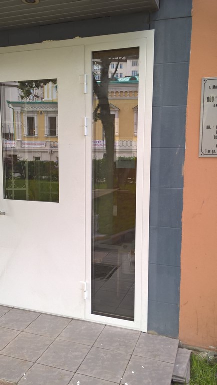 Тамбурные двери с стеклом Пушкино    